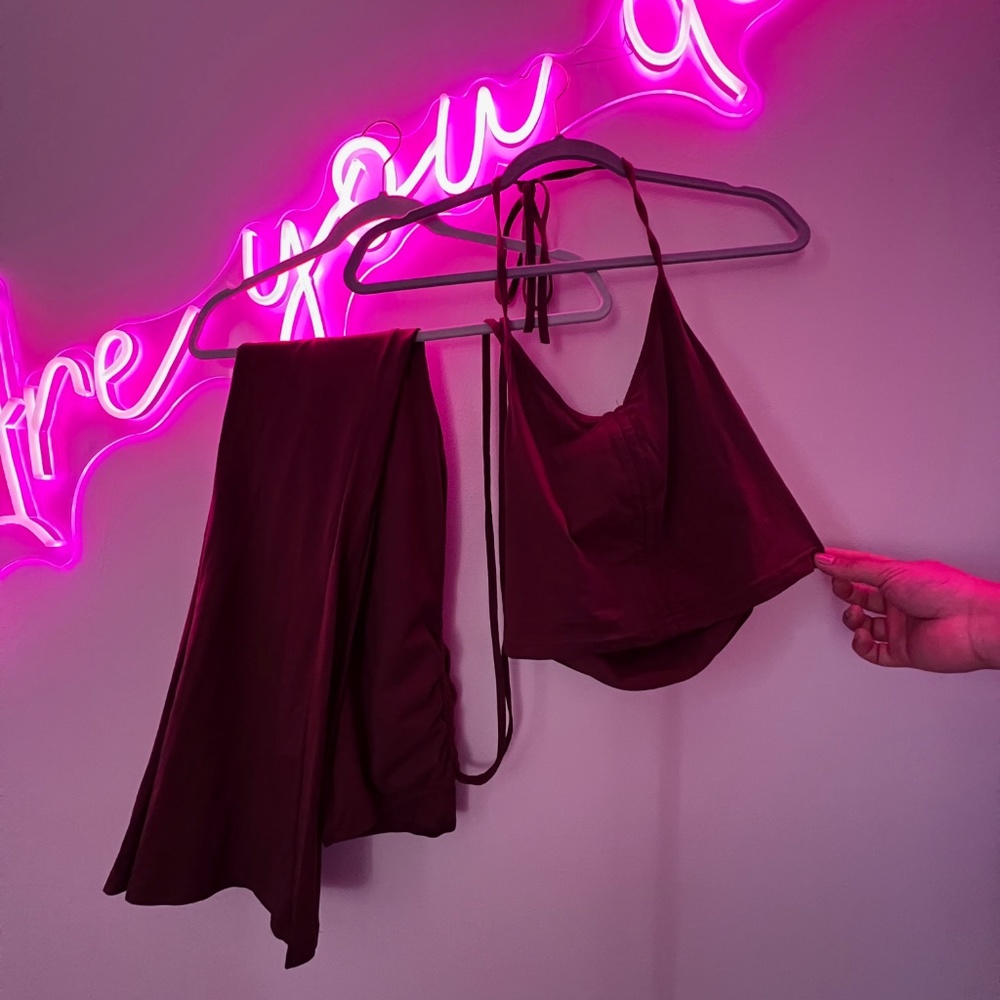 Shein two piece SUPER CUTE top and bottom